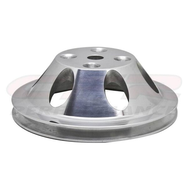 Cfr Performance CFR HZ-9482-PBK Aluminum Chevy Small Block Water Pump Pulley - Black HZ-9482-POL - main